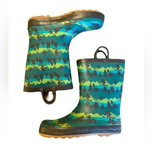 WESTERN CHIEF Find Bigfoot Kids Rainboots size 3